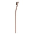Gordon Brush 4x19 Row 0.012" Phosphor Bronze Wire 13-3/4" Curved Wood Handle 15SSL-003G-12